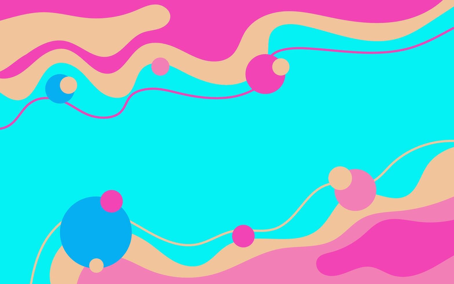 A colorful background with bubbles and bubbles vector