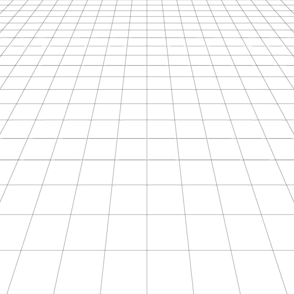 Square Monochrome Abstract Three Dimensional Grid Ascending Effect vector