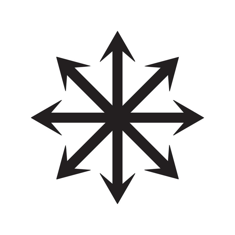 Symbol of Chaos vector