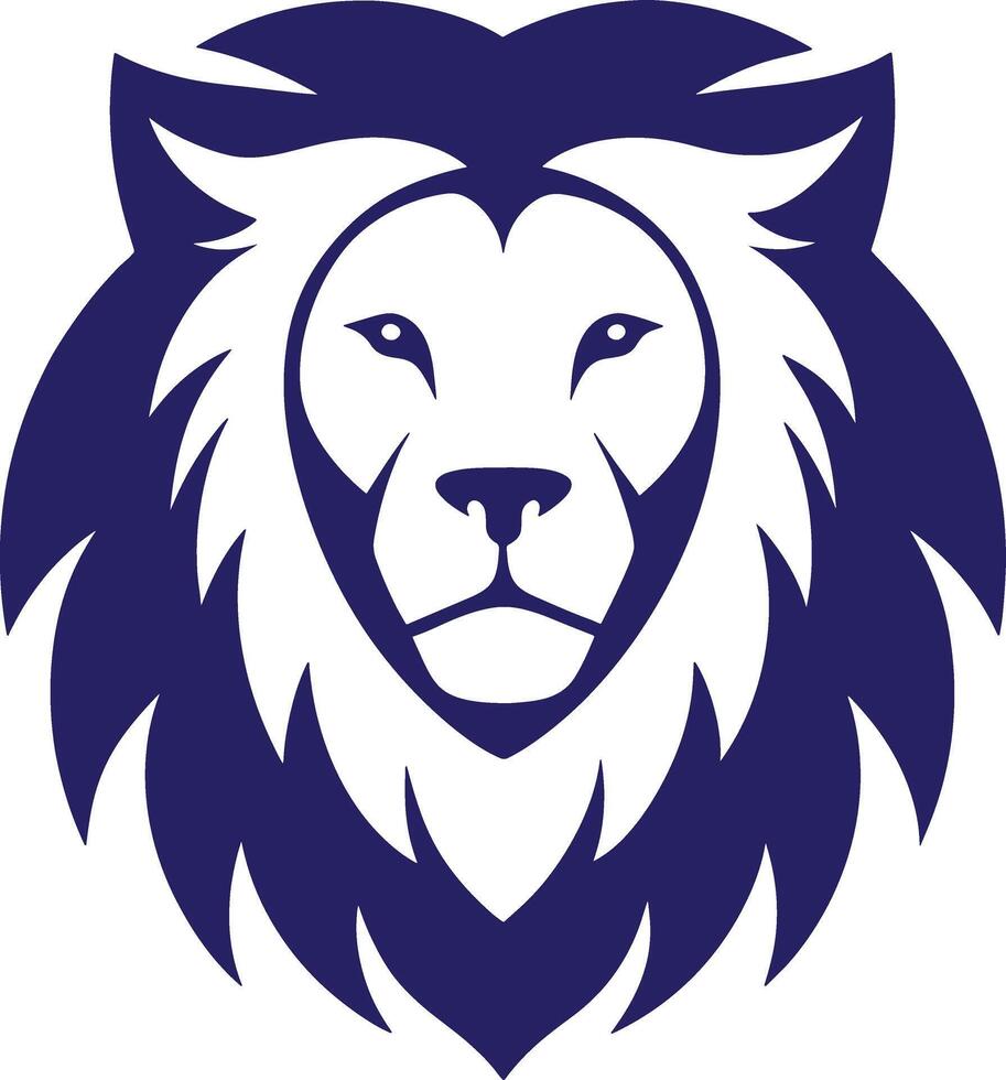 Lion Head Icon, Logo, Clipart vector