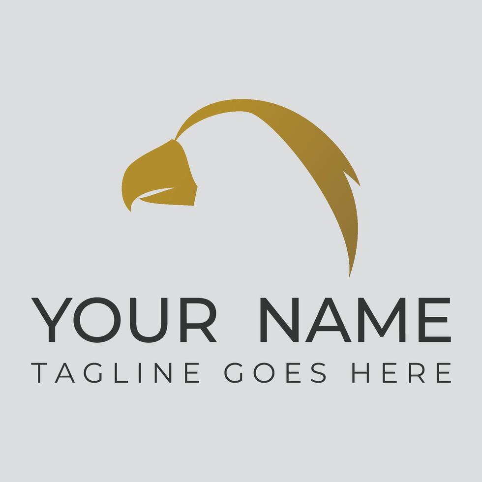 Eagle head image for company vector