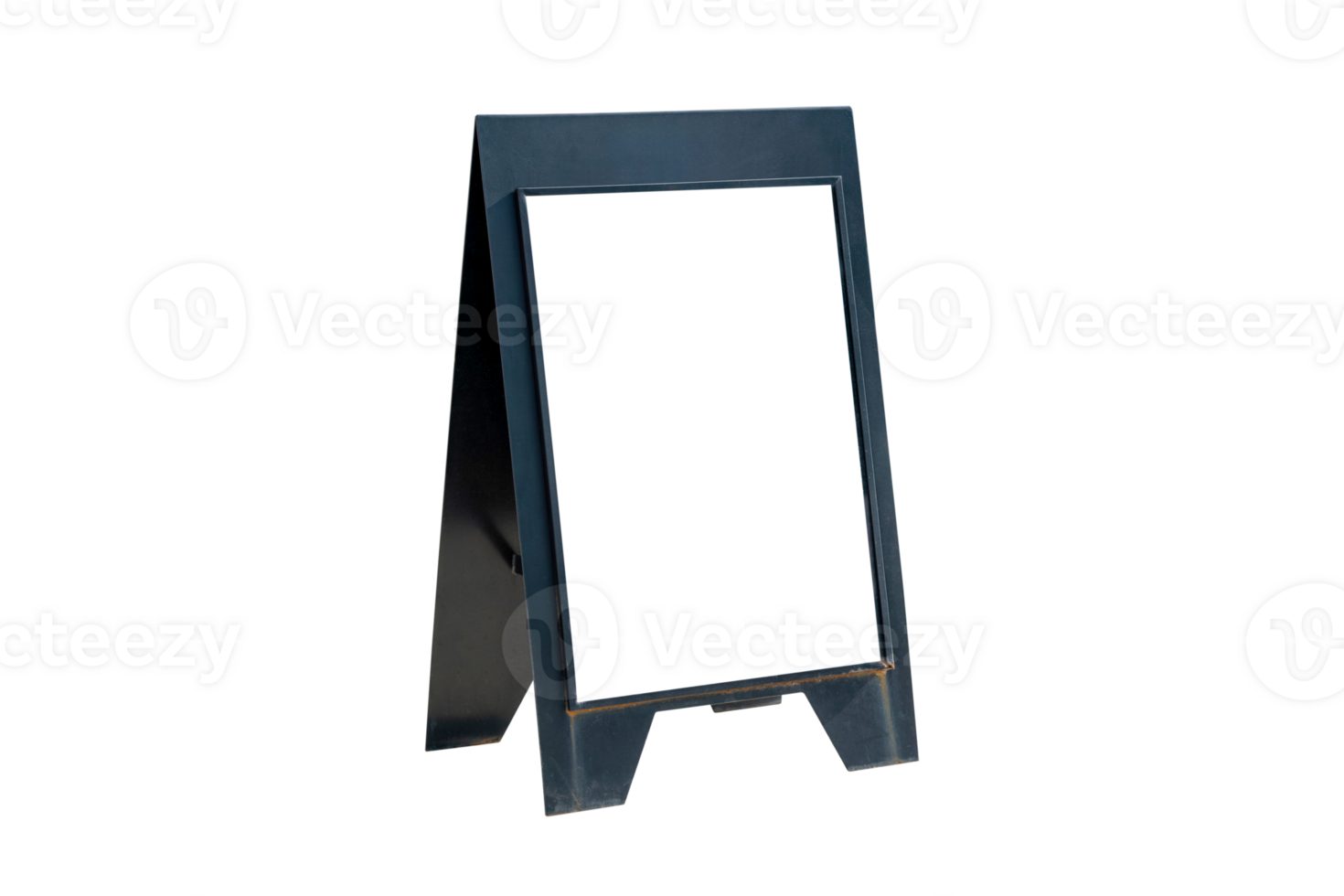 Advertising stand banners mockup, Mock up of a standing poster, Blank wood frame outdoor stand mockup poster display png
