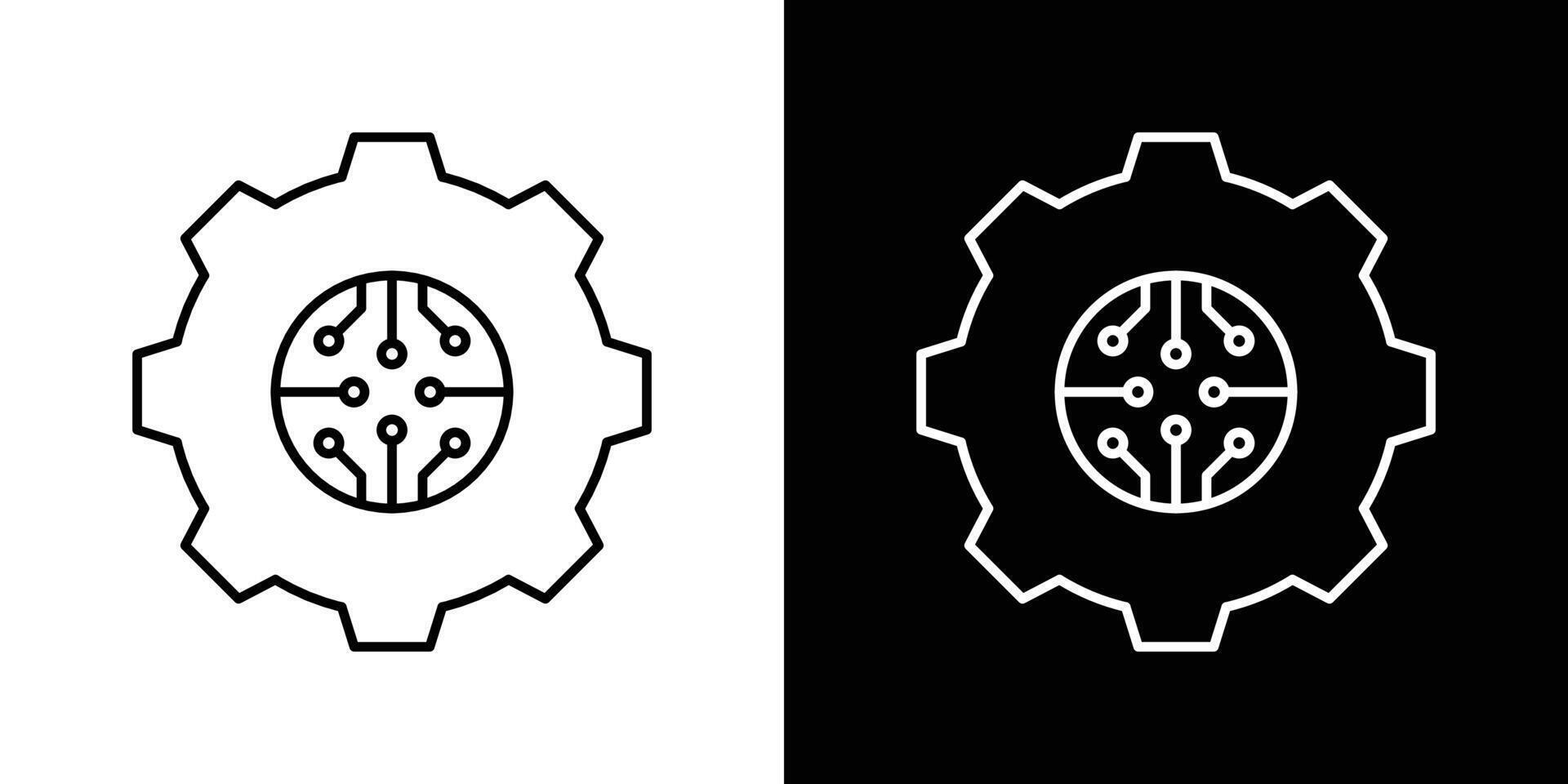 Etl icon set black filled and outlined style. 50218520 Vector Art at ...