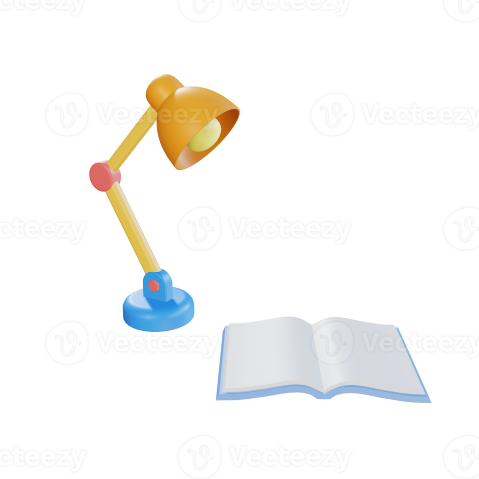 3D Ilustration Study Lights png