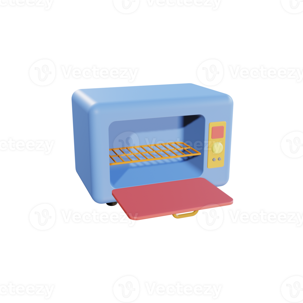 3D Ilustration Oven png