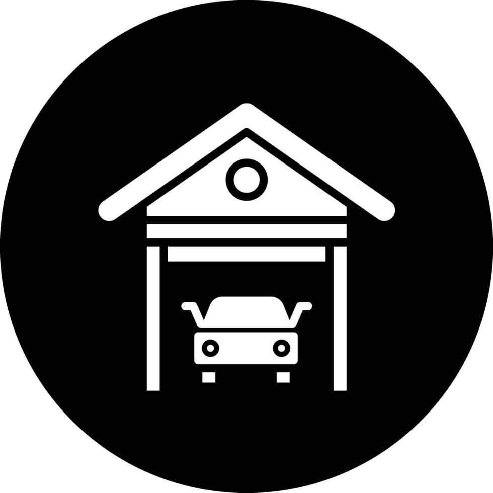 Garage Icon Design Illustration vector