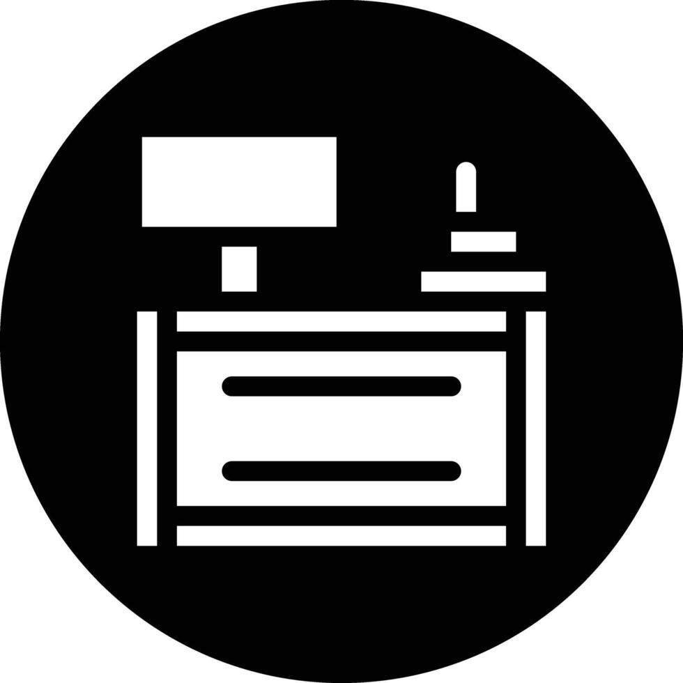 Cash Counter Icon Design Illustration vector