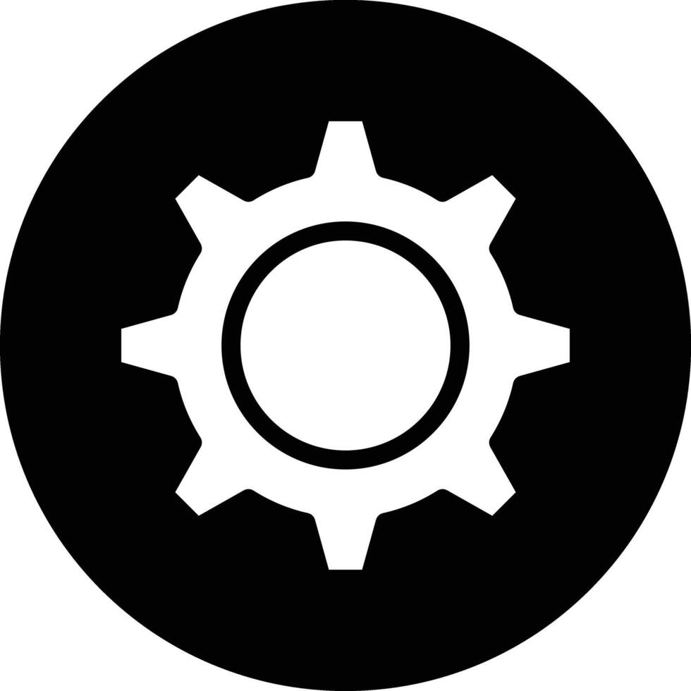 Setting Icon Design Illustration vector