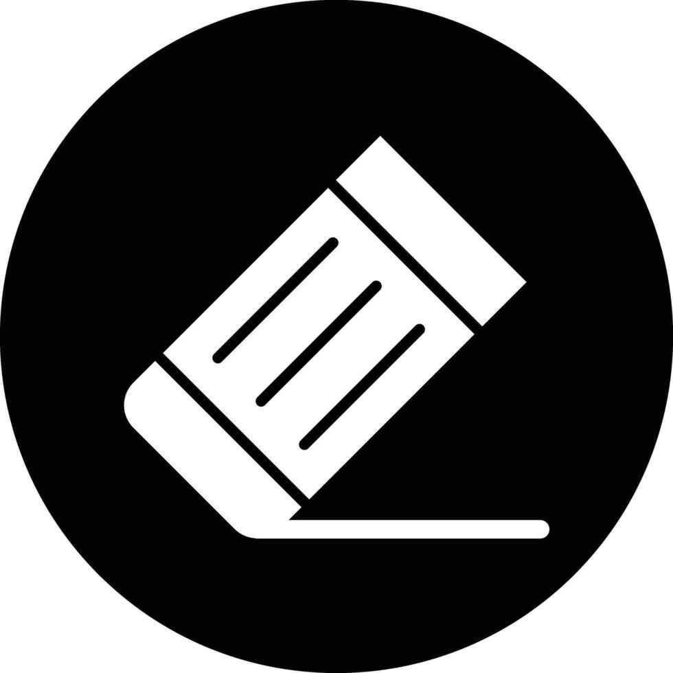 Eraser Icon Design Illustration vector