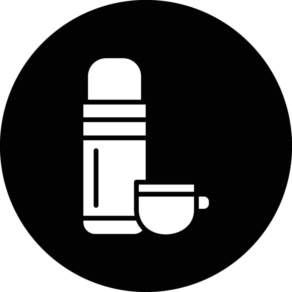 Thermos Icon Design Illustration vector