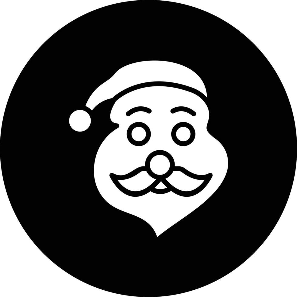 Santa claus Icon Design Illustration vector