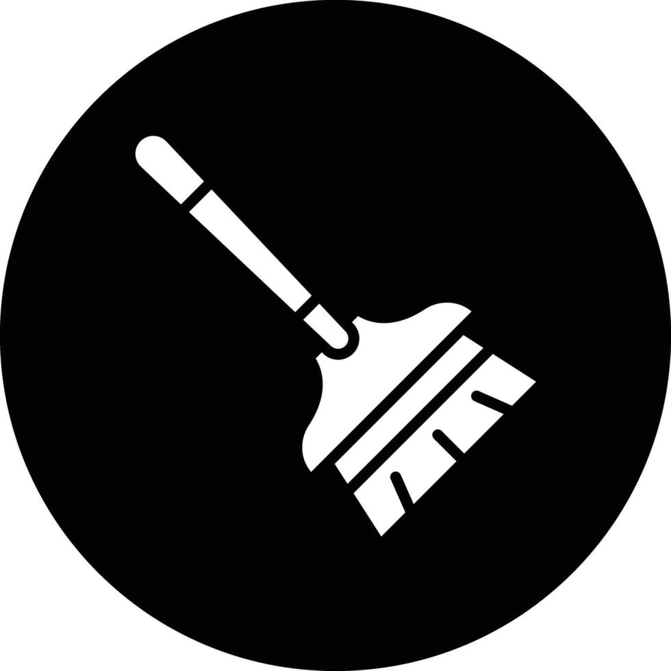 Broom Icon Design Illustration vector