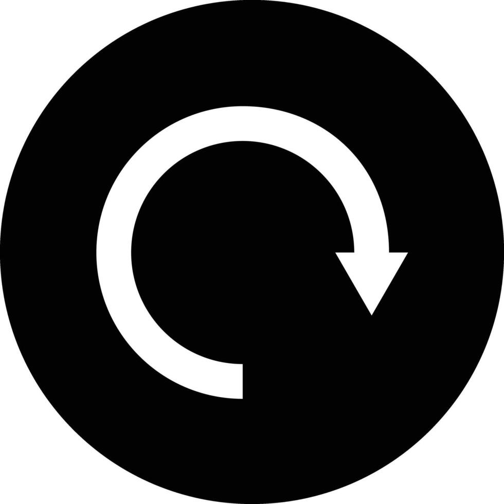 Circular arrow Icon Design Illustration vector