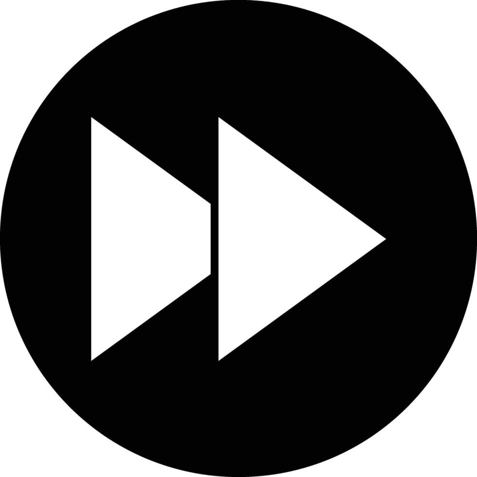 Forward Icon Design Illustration vector