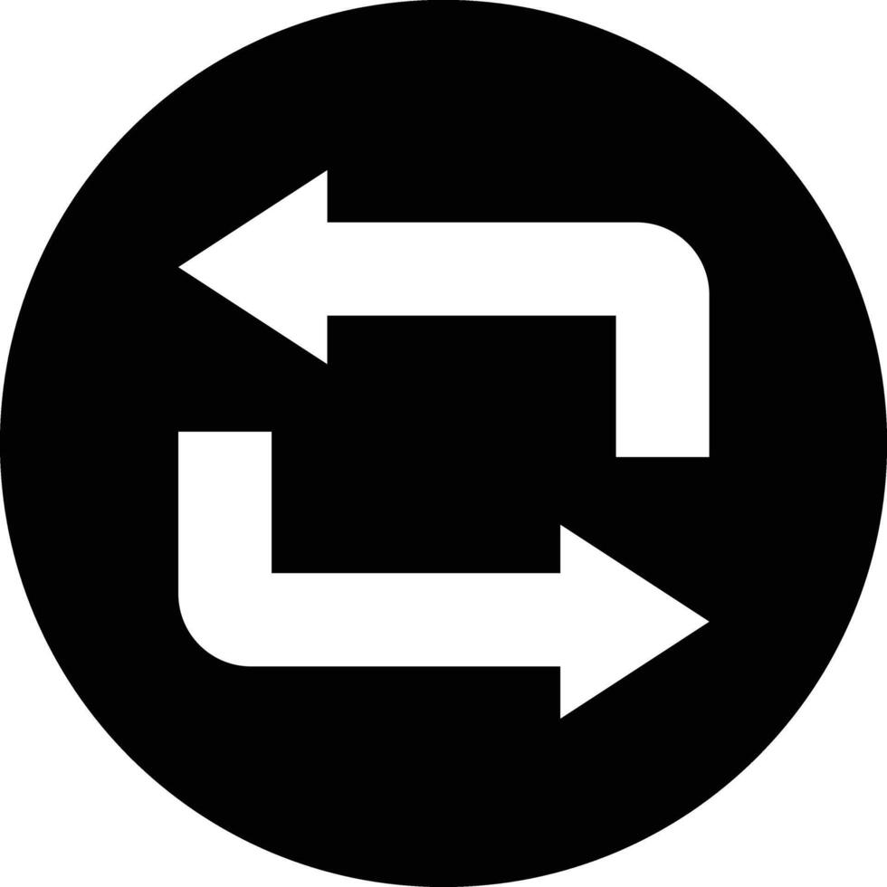 Repeat Icon Design Illustration vector