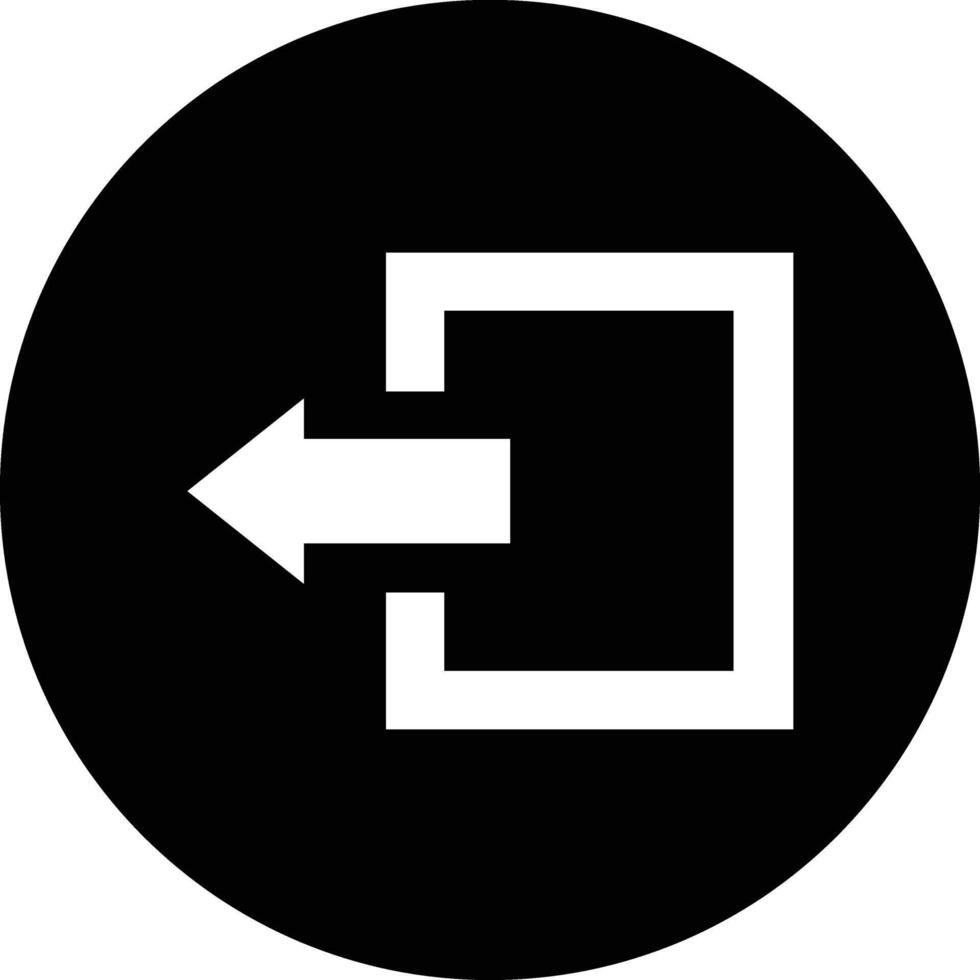 Log out Icon Design Illustration vector