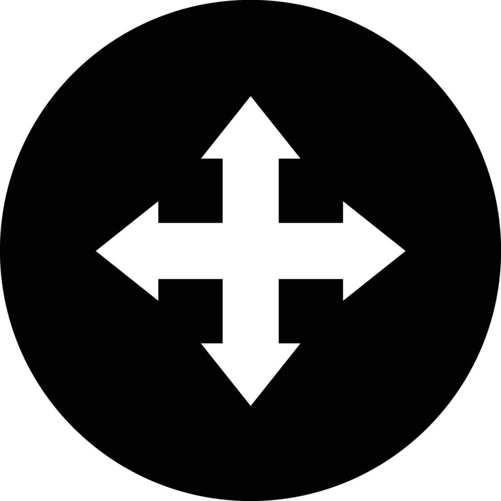 Move Icon Design Illustration vector