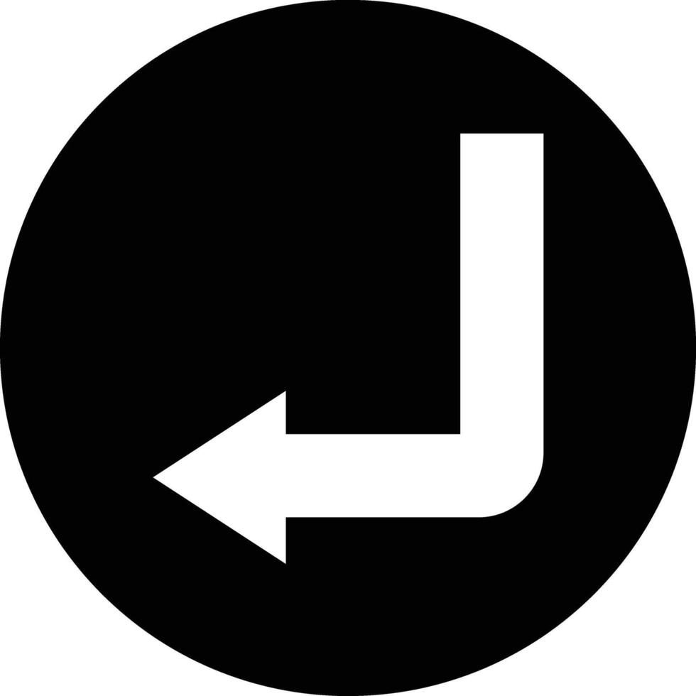 Down left Icon Design Illustration vector
