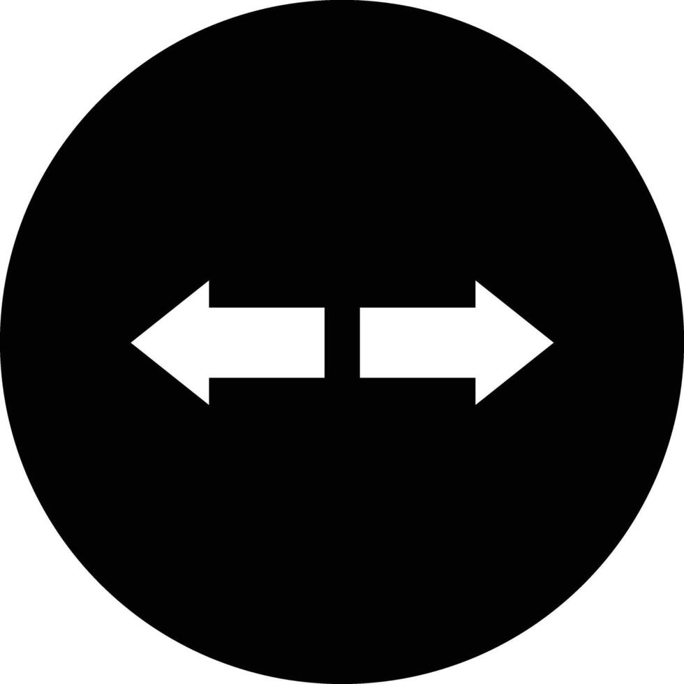 Left right Icon Design Illustration vector