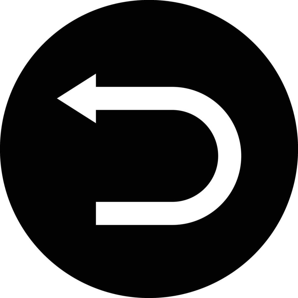 Return Icon Design Illustration vector