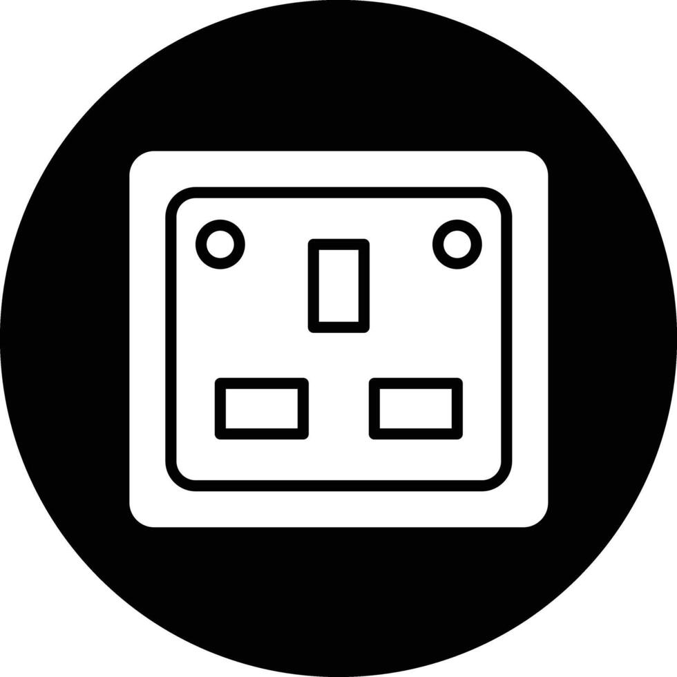 Socket Icon Design Illustration vector