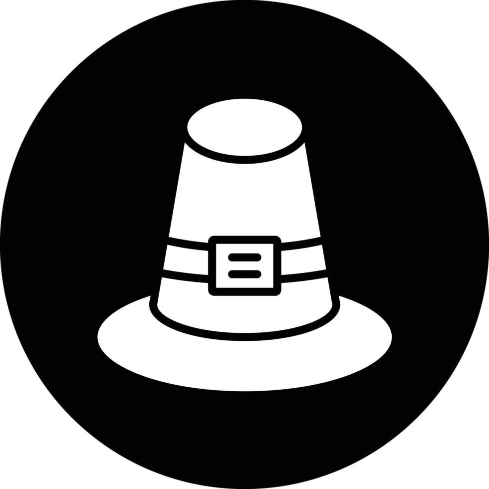 Pilgrim Icon Design Illustration vector