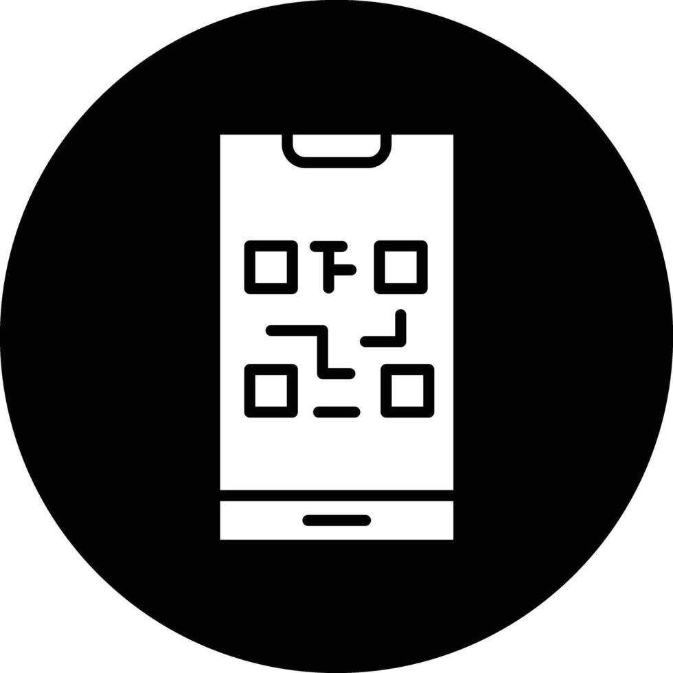 QR Code Icon Design Illustration vector