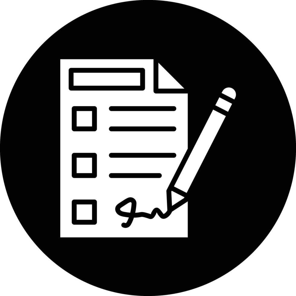 Signature Icon Design Illustration vector