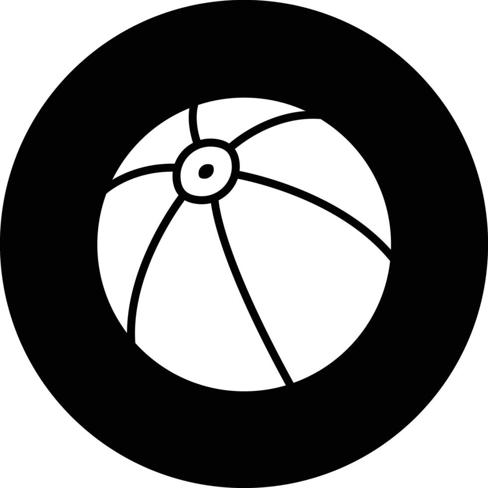 Beach ball Icon Design Illustration vector