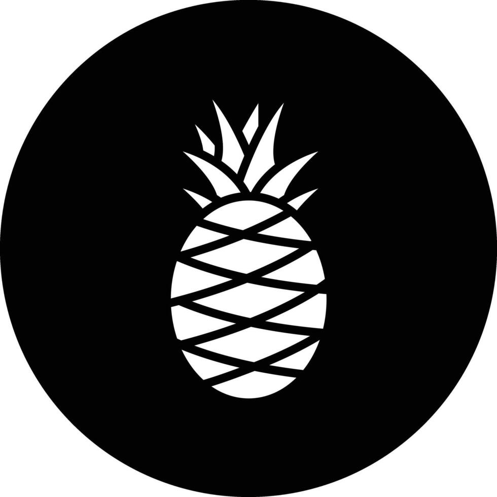 Pineapple Icon Design Illustration vector