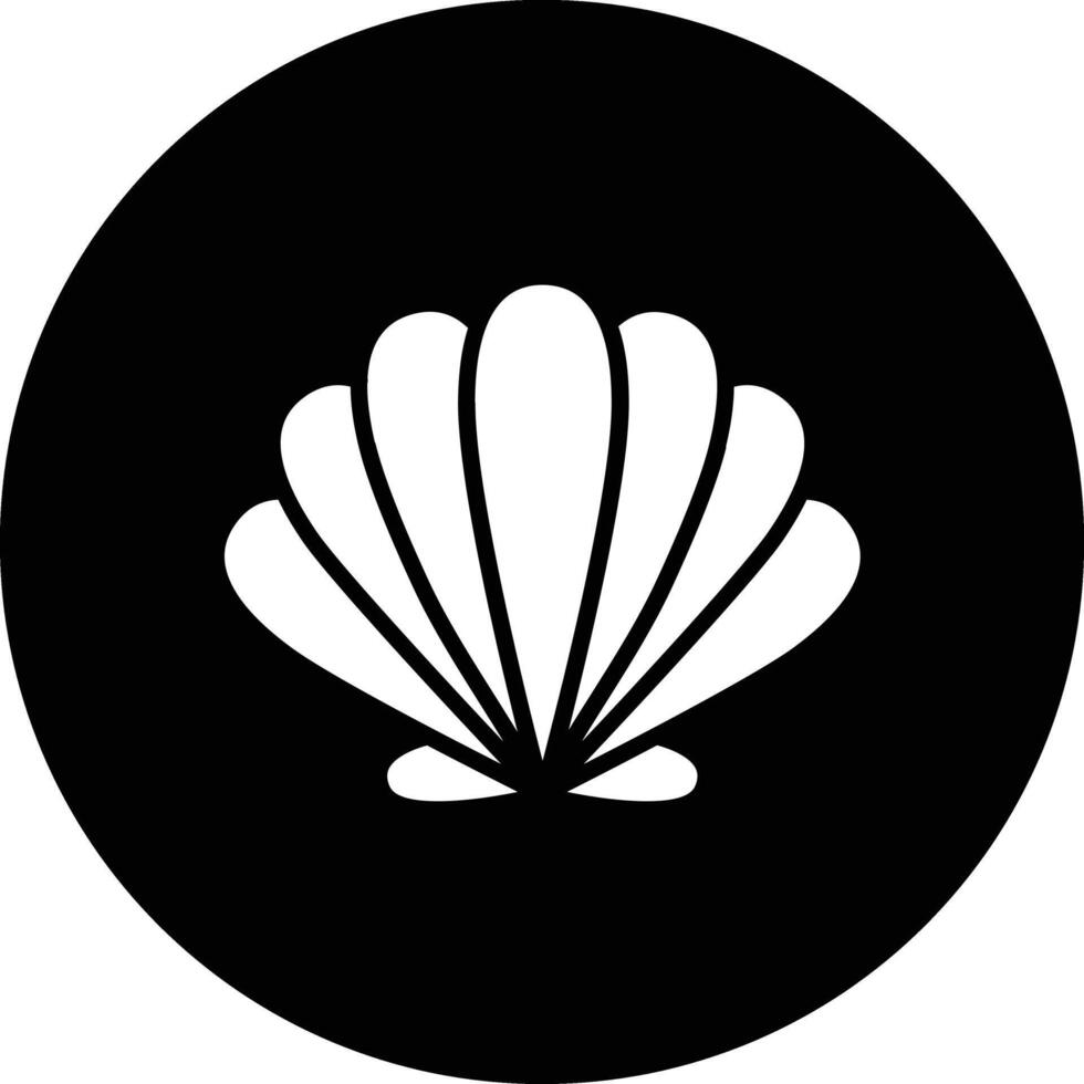Shell Icon Design Illustration vector
