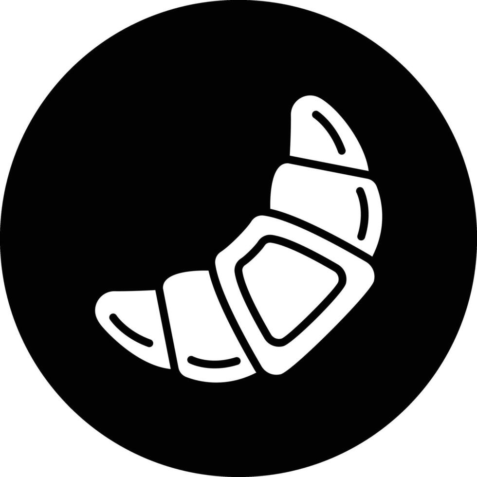 Croissant Icon Design Illustration vector