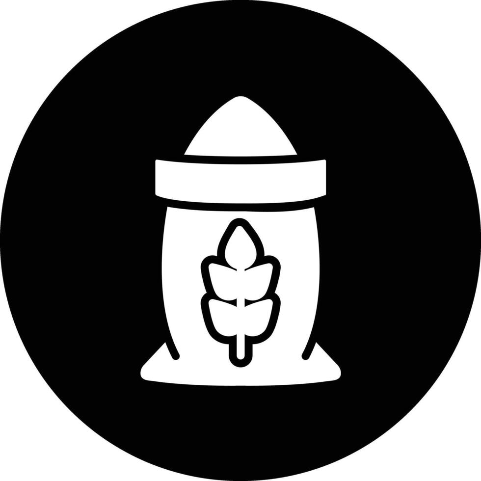 Flour Icon Design Illustration vector