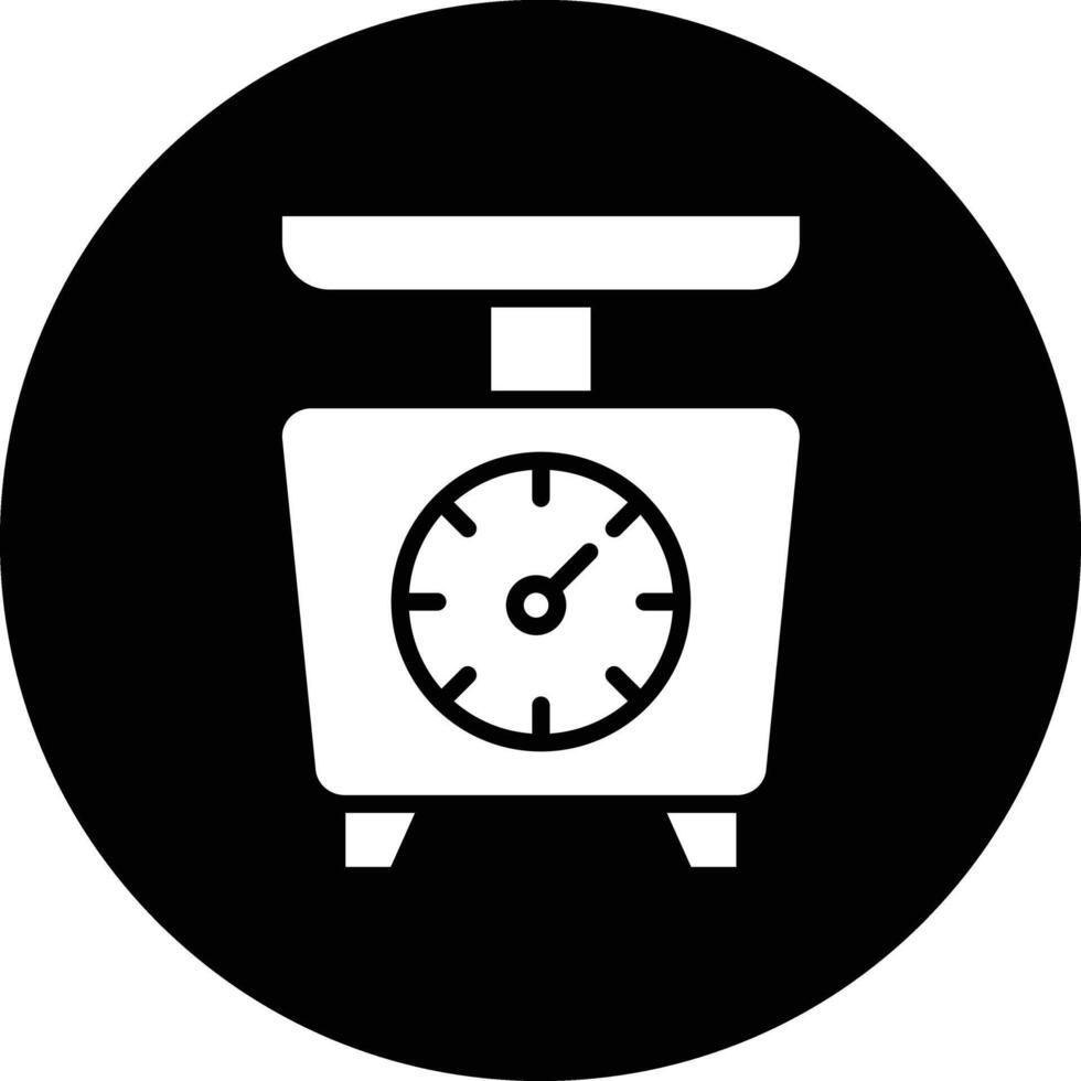 Weight scale Icon Design Illustration vector