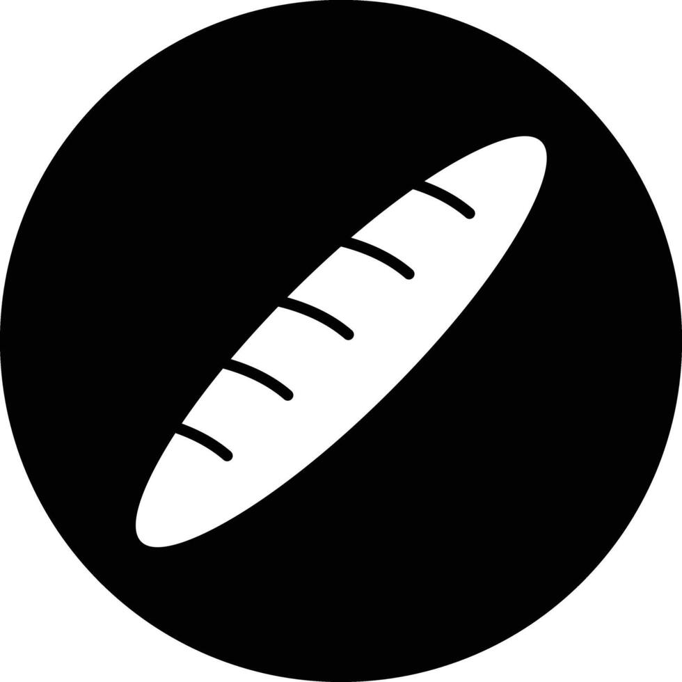 Baguette Icon Design Illustration vector