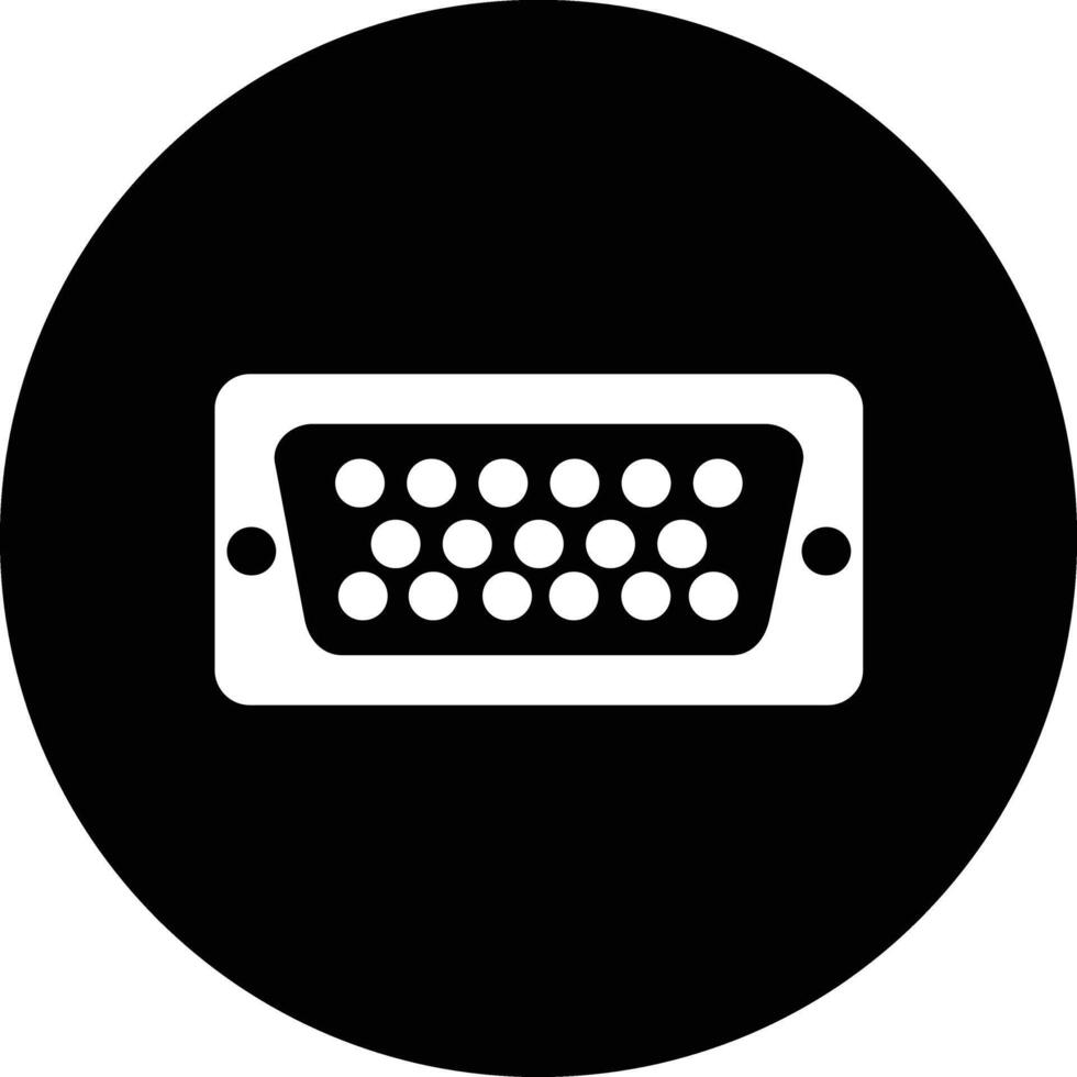 Vga Icon Design Illustration vector