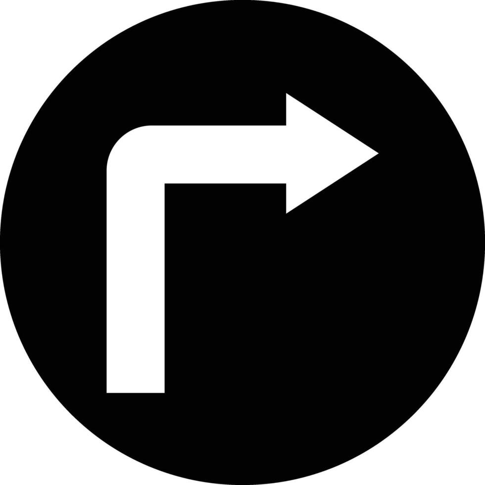 Turn Icon Design Illustration vector
