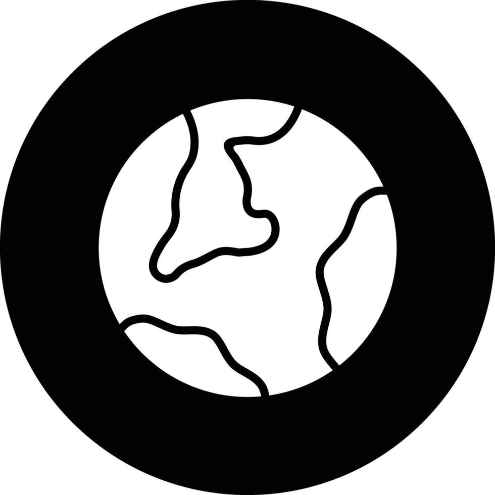 Globe Icon Design Illustration vector