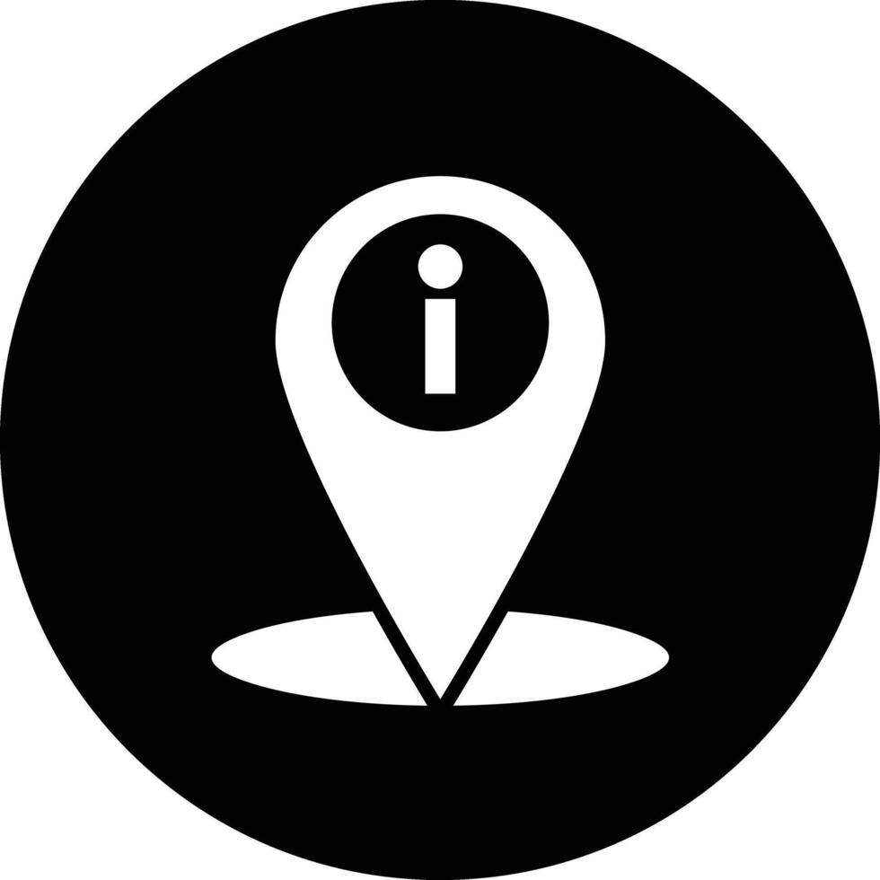 Location information Icon Design Illustration vector