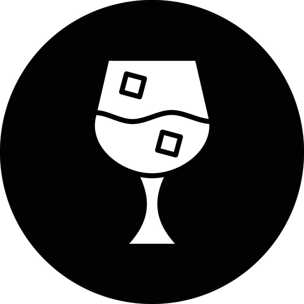 Wine Glass Icon Design Illustration vector