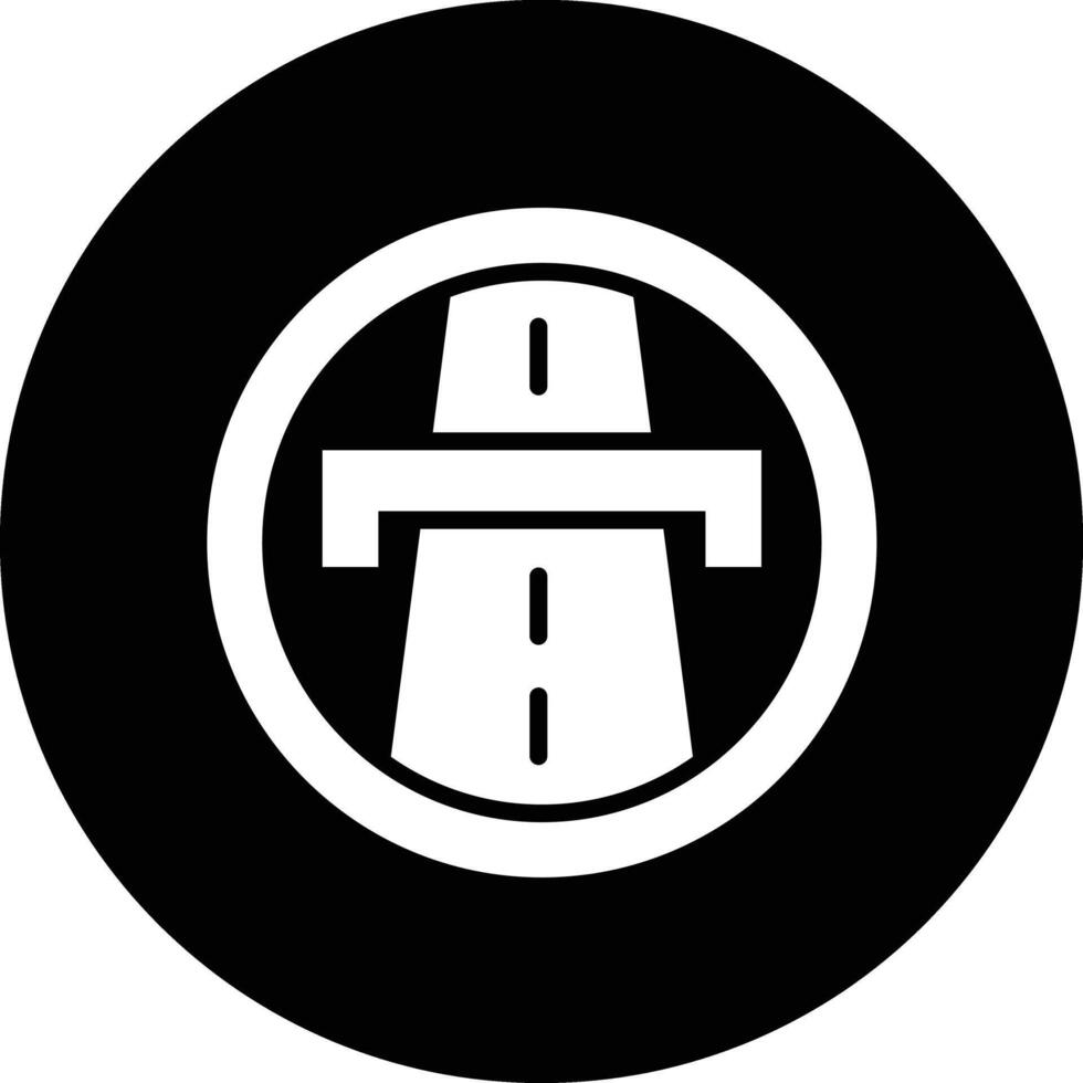 Highway Icon Design Illustration vector