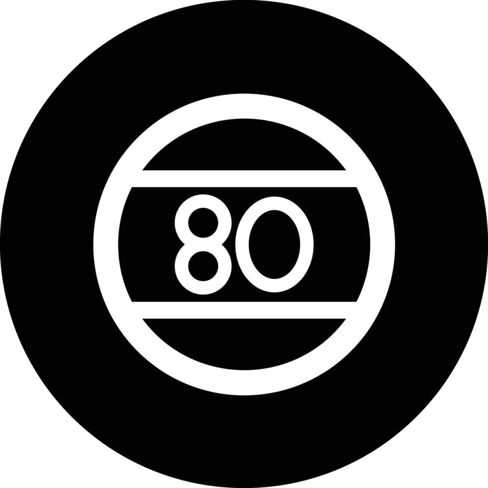 Speed limit Icon Design Illustration vector