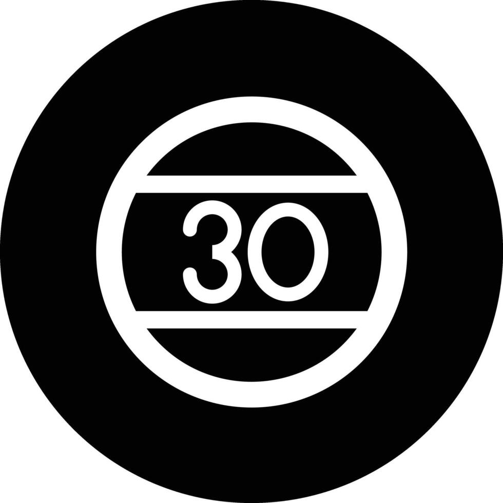 Speed limit Icon Design Illustration vector