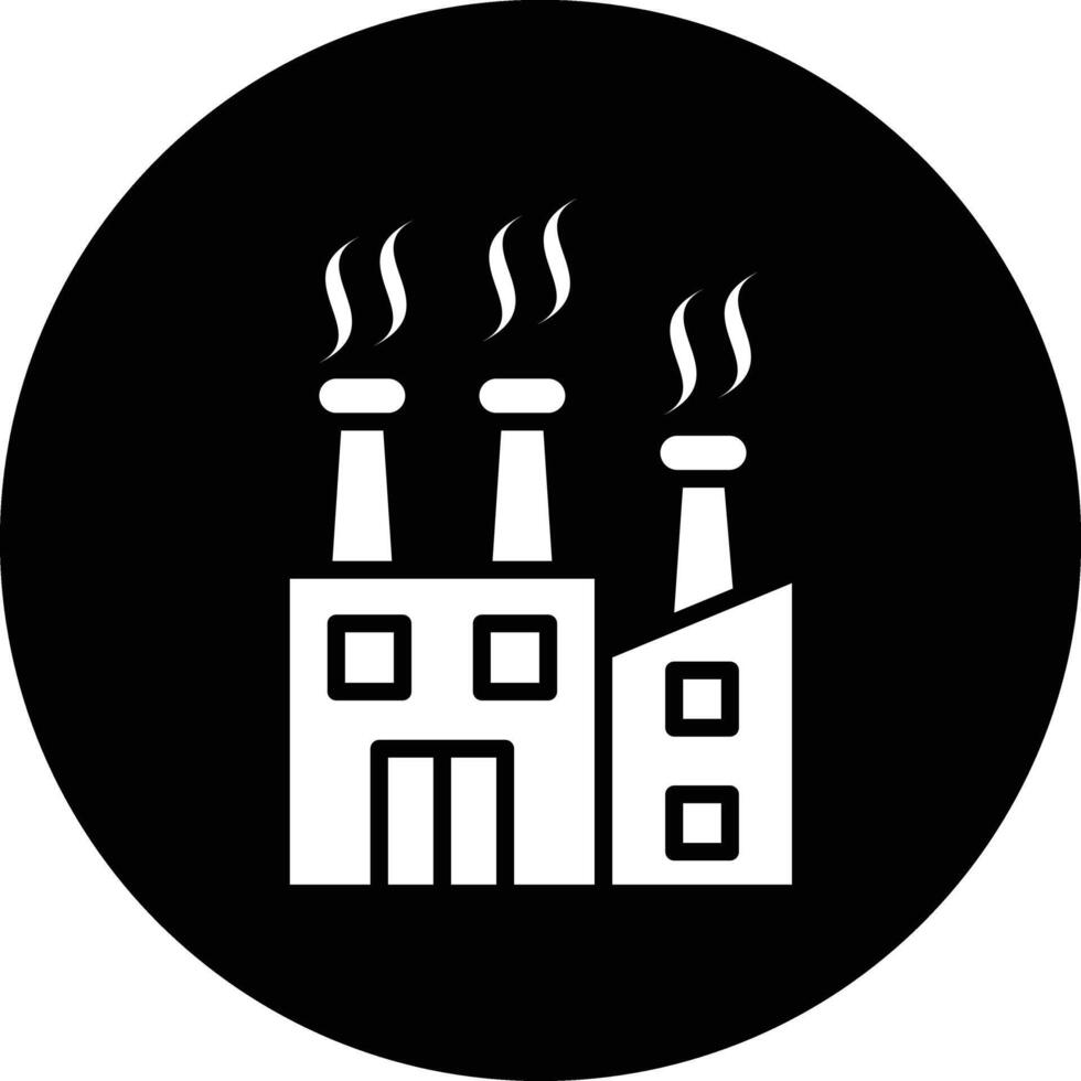 Factory Icon Design Illustration vector