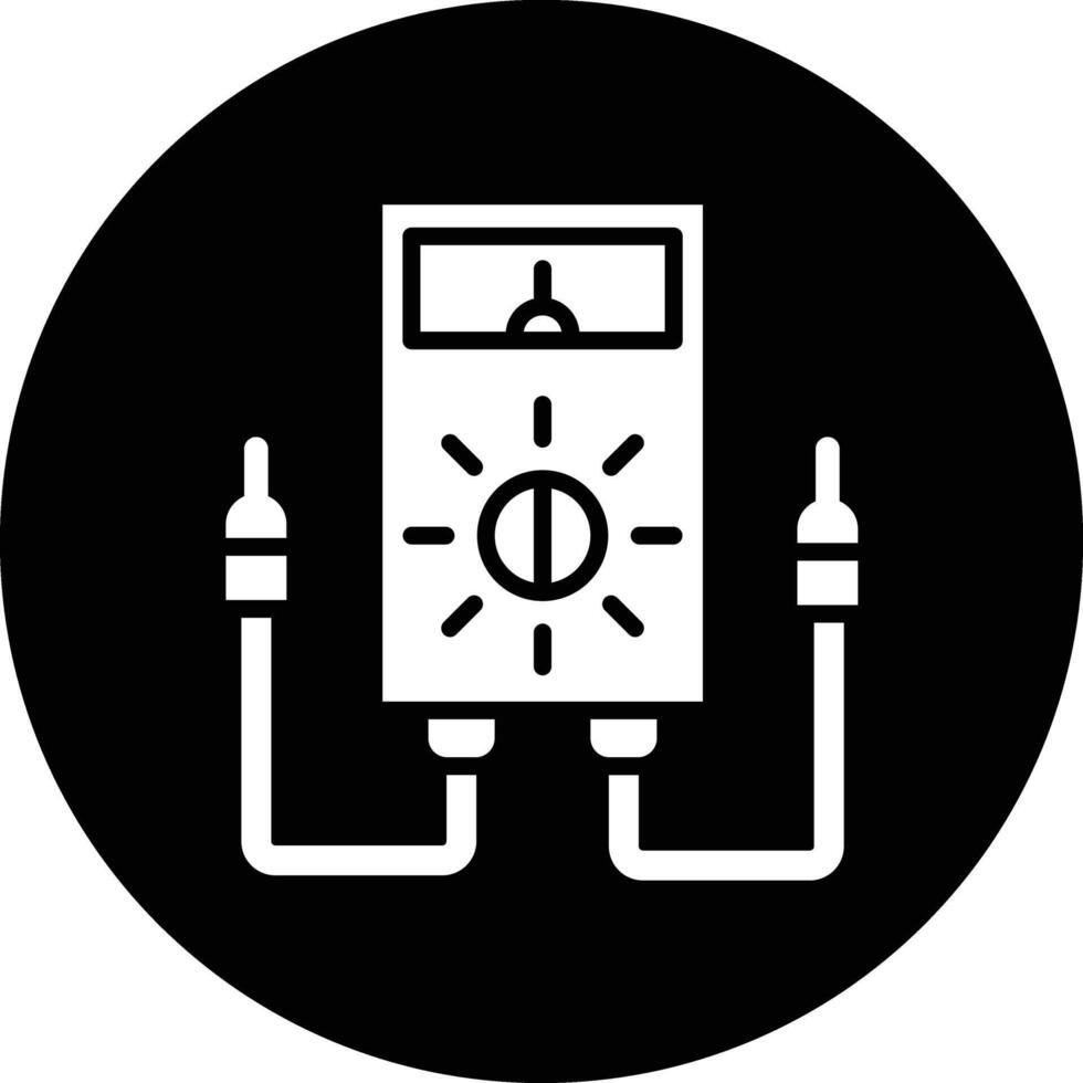 Voltmeter Icon Design Illustration vector