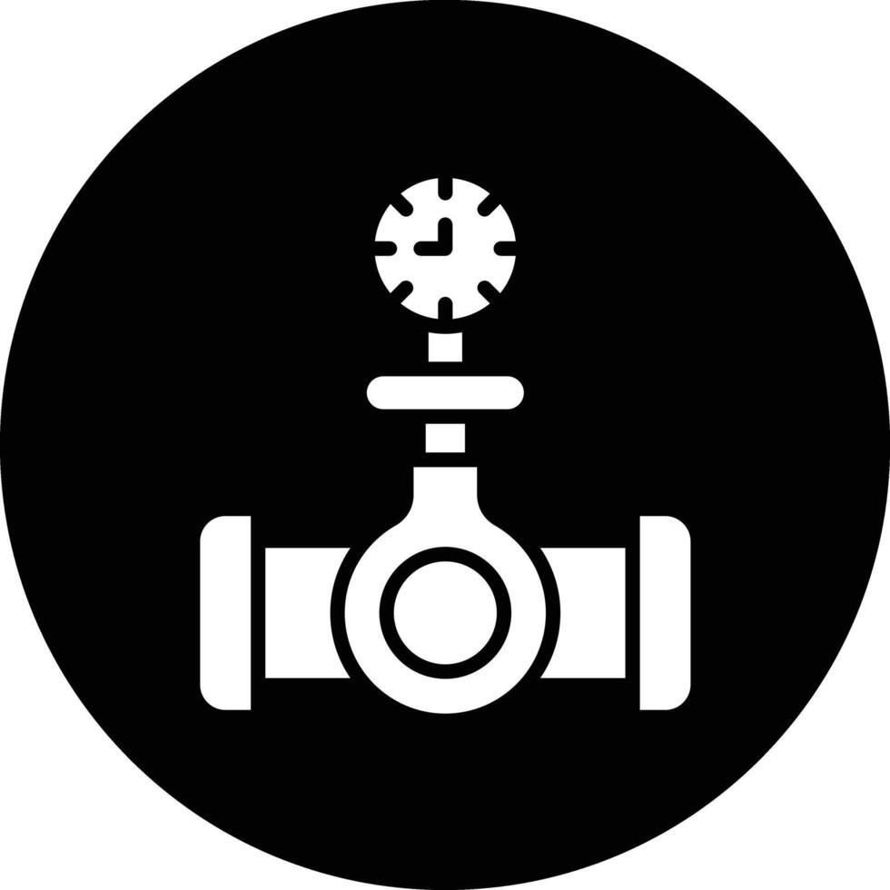 Pressure gauge Icon Design Illustration vector