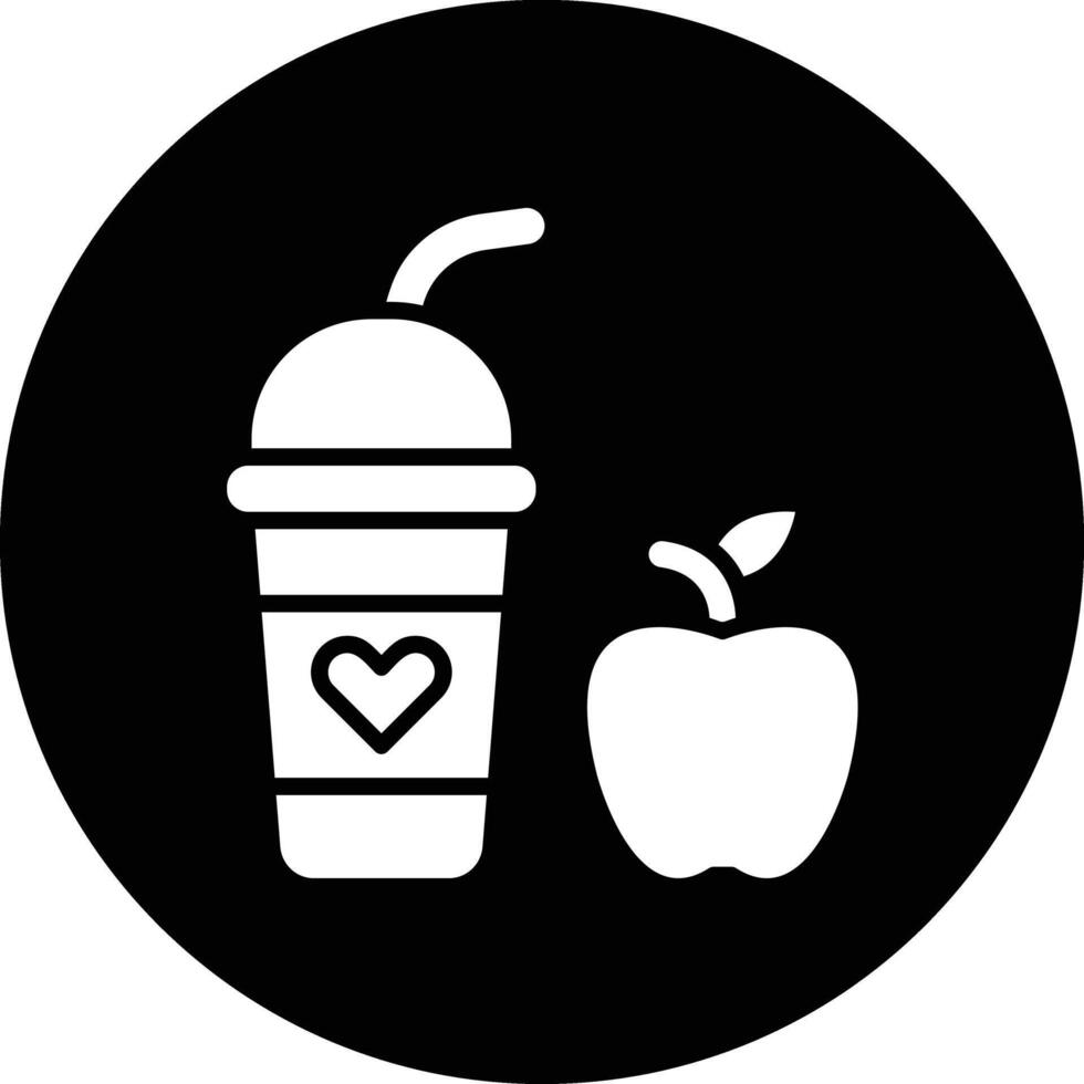 Milkshake Icon Design Illustration vector