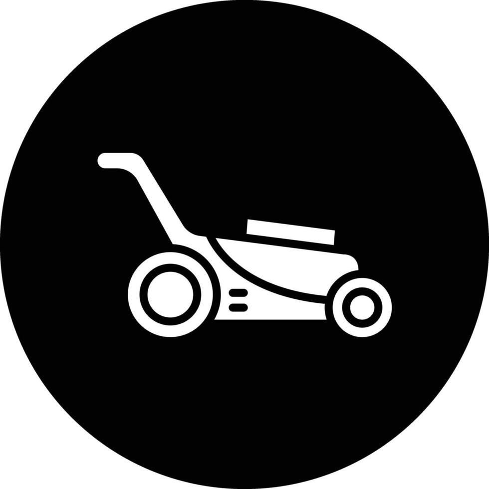 Lawn mower Icon Design Illustration vector