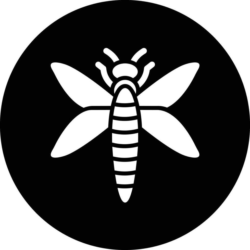 Dragonfly Icon Design Illustration vector