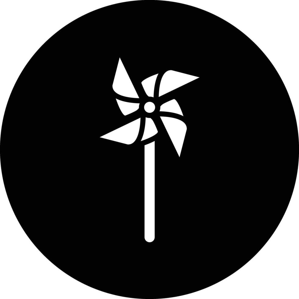 Pinwheel Icon Design Illustration vector